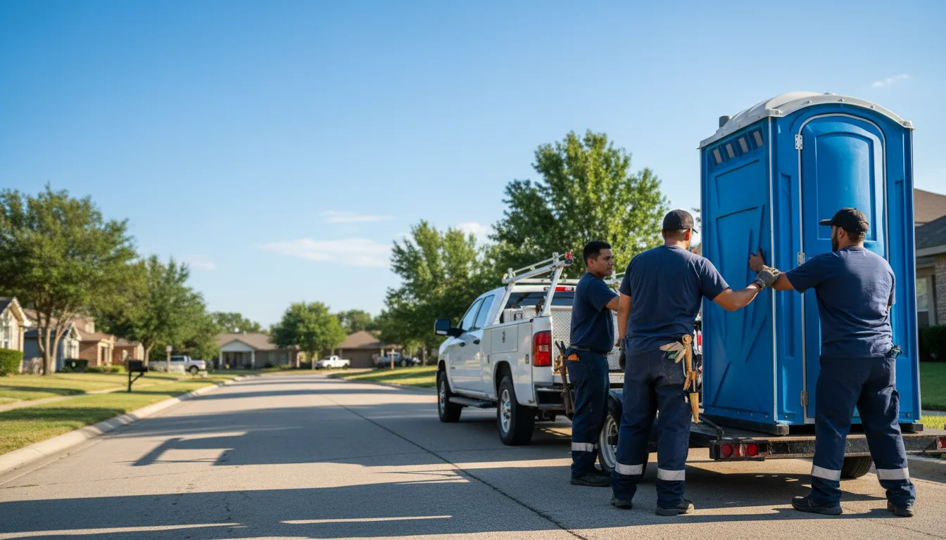 Portable Toilet Rental in Oak Brook, IL near me
